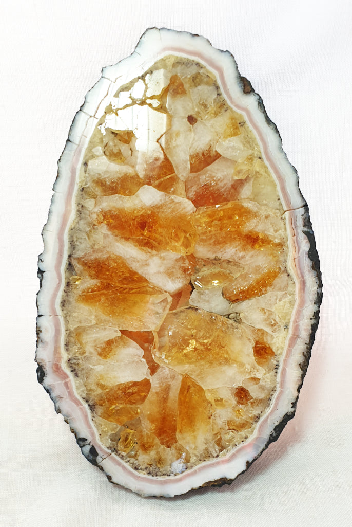 Citrine Thick Freeform Slice (Large)