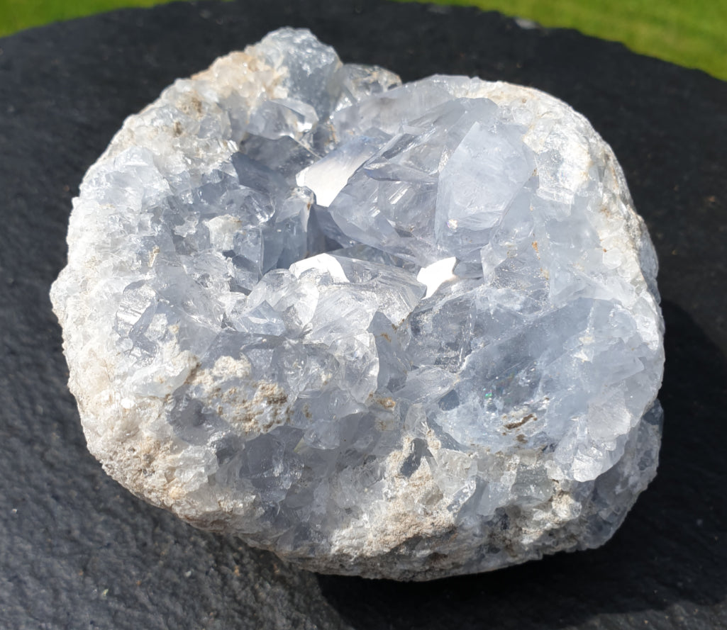 Celestite Cluster Geode