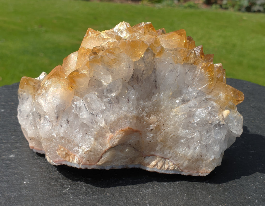 Rough Citrine Crystal Cluster