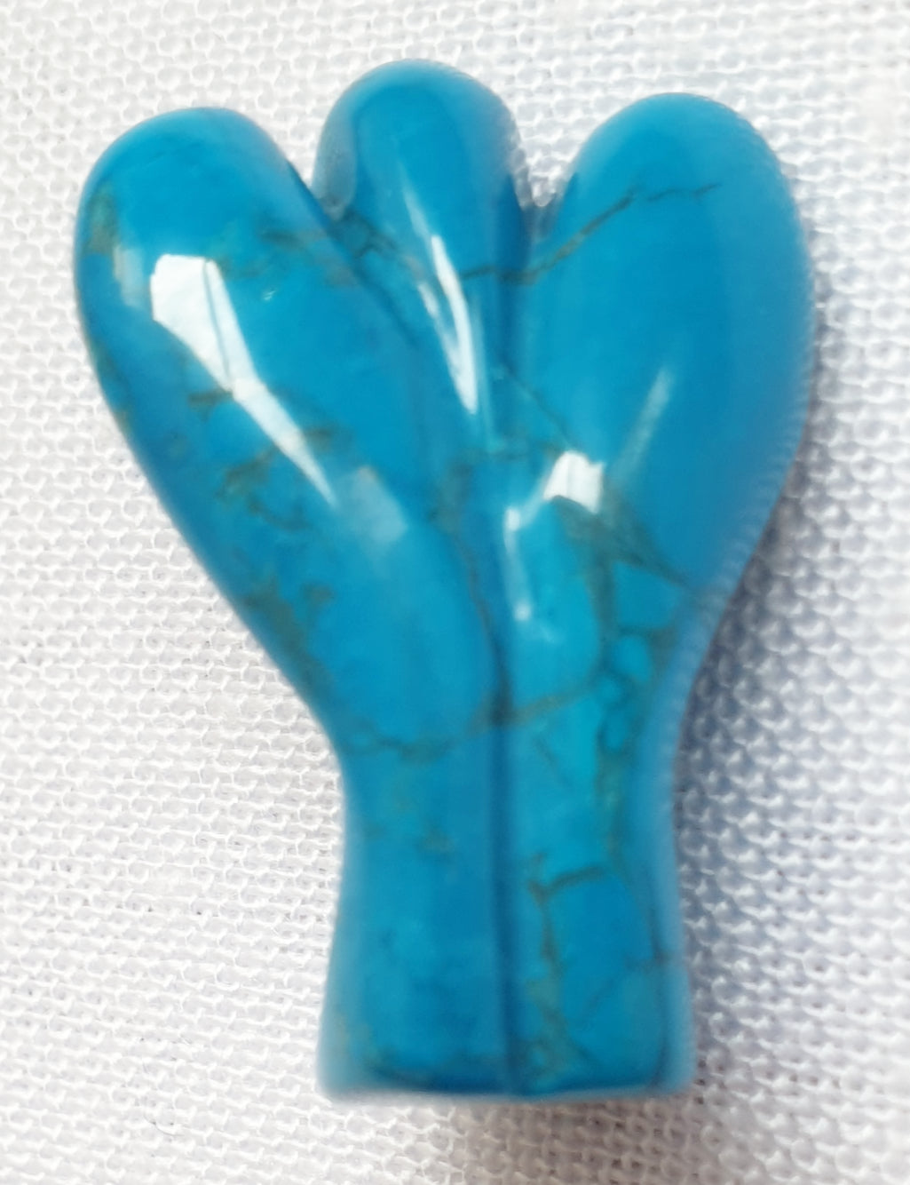 Blue Howlite Angel (Small)