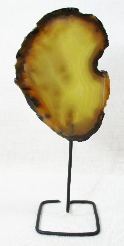 Natural Agate Standing Slice