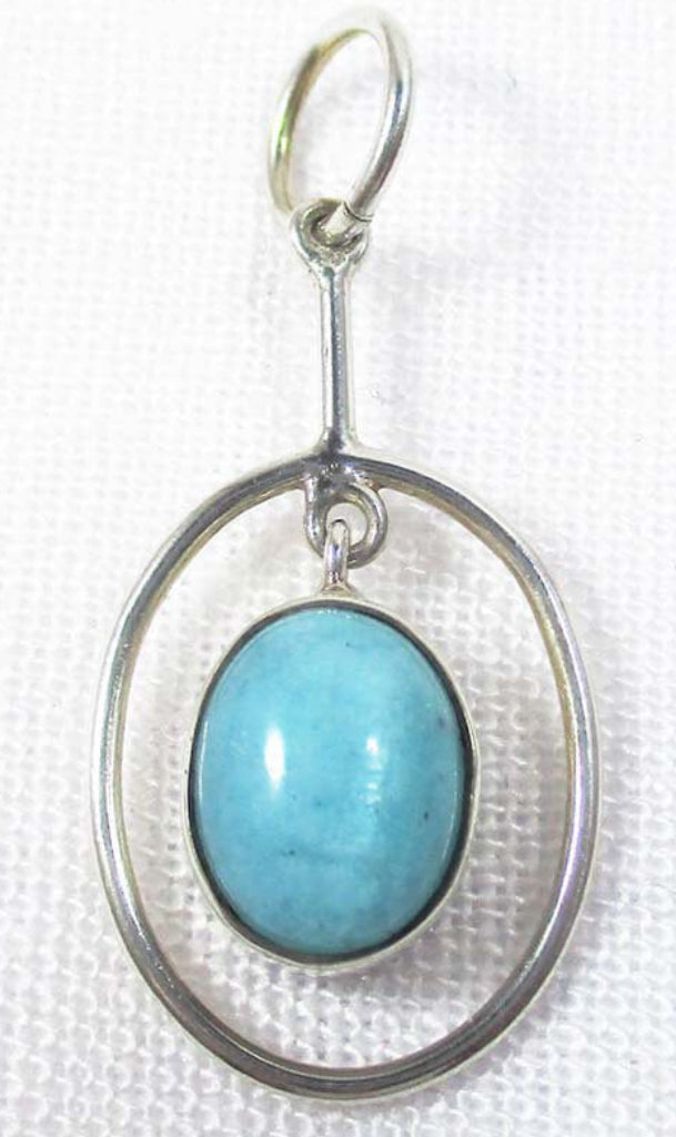 Amazonite Delicate Swing Pendant