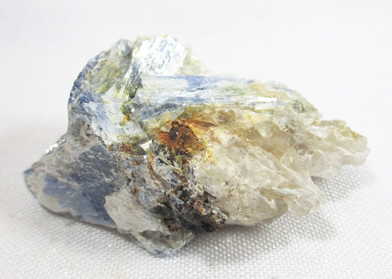 Quartz and Blue Kyanite Crystal Cluster (ID:BF36847) | Crystals Online