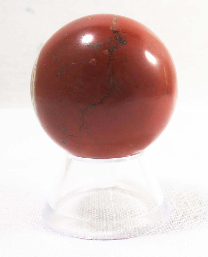 Red Jasper Sphere Smallish (ID:37833) | Crystals Online