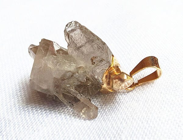 Smoky Quartz Cluster Pendant (Small) - Crystal Jewellery > Crystal Pendants